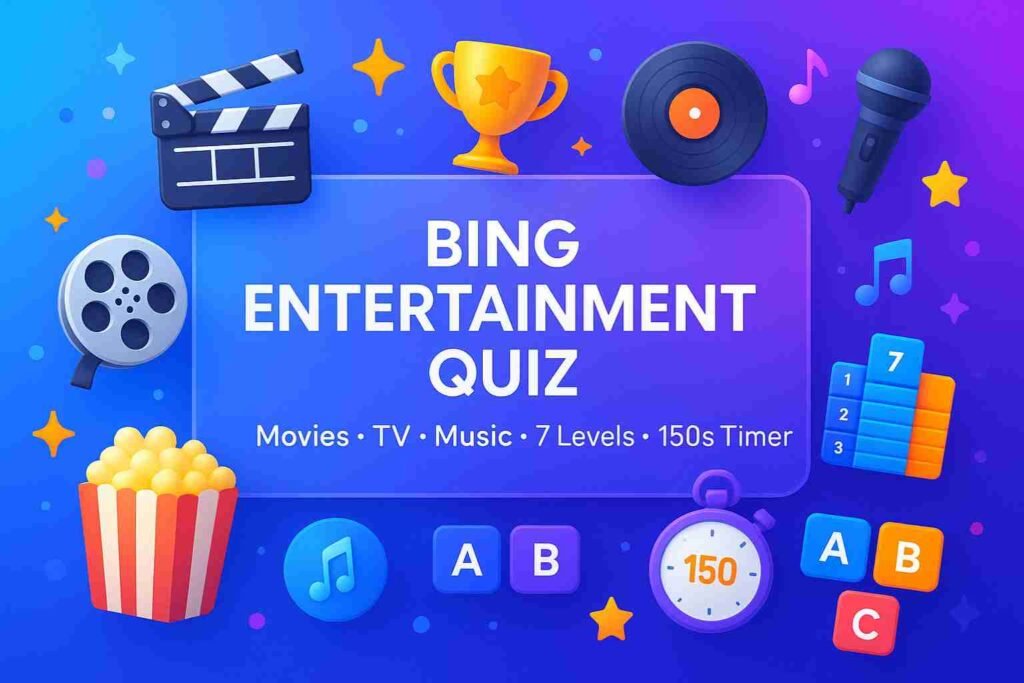Bing Entertainment Quiz 7 Levels Of Movies Music Trivia Weekly 
